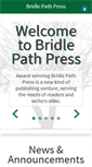Mobile Screenshot of bridlepathpress.com